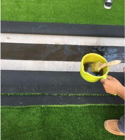 人造草坪粘接